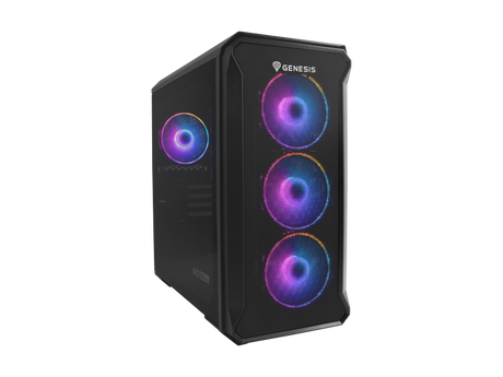 Carcasa GENESIS Irid 503 ARGB, Mini Tower, Black