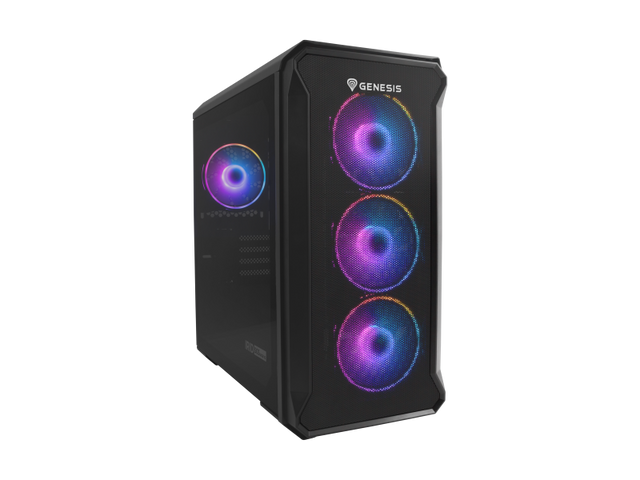 Carcasa GENESIS Irid 503 ARGB, Mini Tower, Black