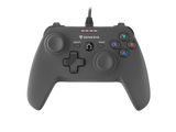 Controller cu fir Genesis Mangan P58, interfata USB, numar butoane 12, lungime cablu 180 cm, compatibilitate PC, PS3, negru