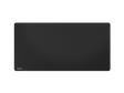 Mousepad Genesis CARBON 500 HYPER LOGO, material cauciuc + material textil, dimensiuni 1200 x 600 x 2.5 mm, negru