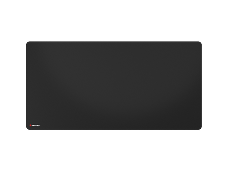 Mousepad Genesis CARBON 500 HYPER LOGO, material cauciuc + material textil, dimensiuni 1200 x 600 x 2.5 mm, negru