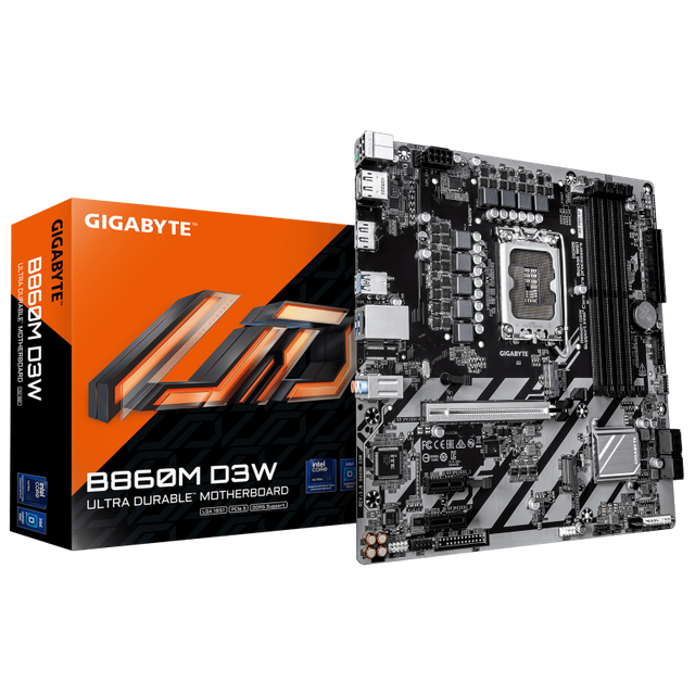 Placa de baza Gigabyte B860M D3W