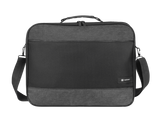 Geanta laptop Natec Impala 2, compatibilitate dimensiune laptop 15.6", 2 compartimente, material Polyester 600D, negru