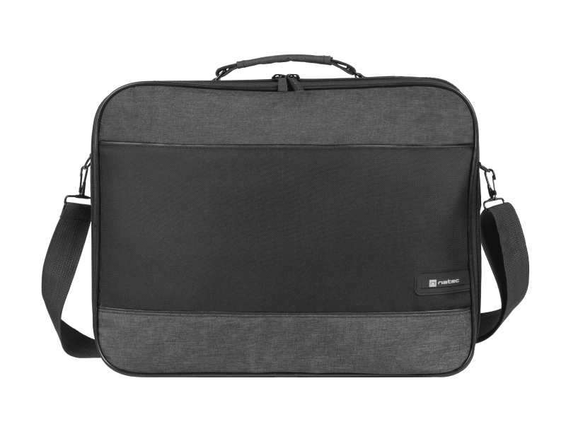 Geanta laptop Natec Impala 2, compatibilitate dimensiune laptop 15.6", 2 compartimente, material Polyester 600D, negru