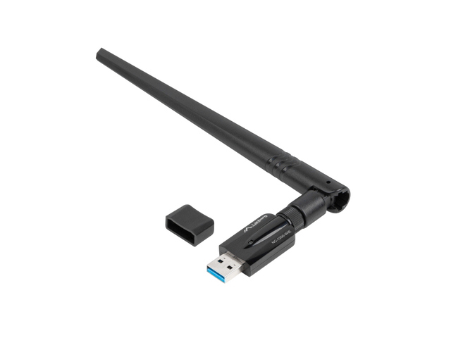 Adaptor USB placă rețea wireless  NC-1200-WIE AC1200 dual-band, 1x internă + 1x externă (ant.)