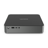 Desktop Consumer Lenovo IdeaCentre Mini 01IRH10R cu procesor Intel Core 7 240H pana la 5.2 GHz, 16GB DDR5, 1TB SSD, Intel Integrated Graphics, Fara OS, Grey, 2 ani garantie