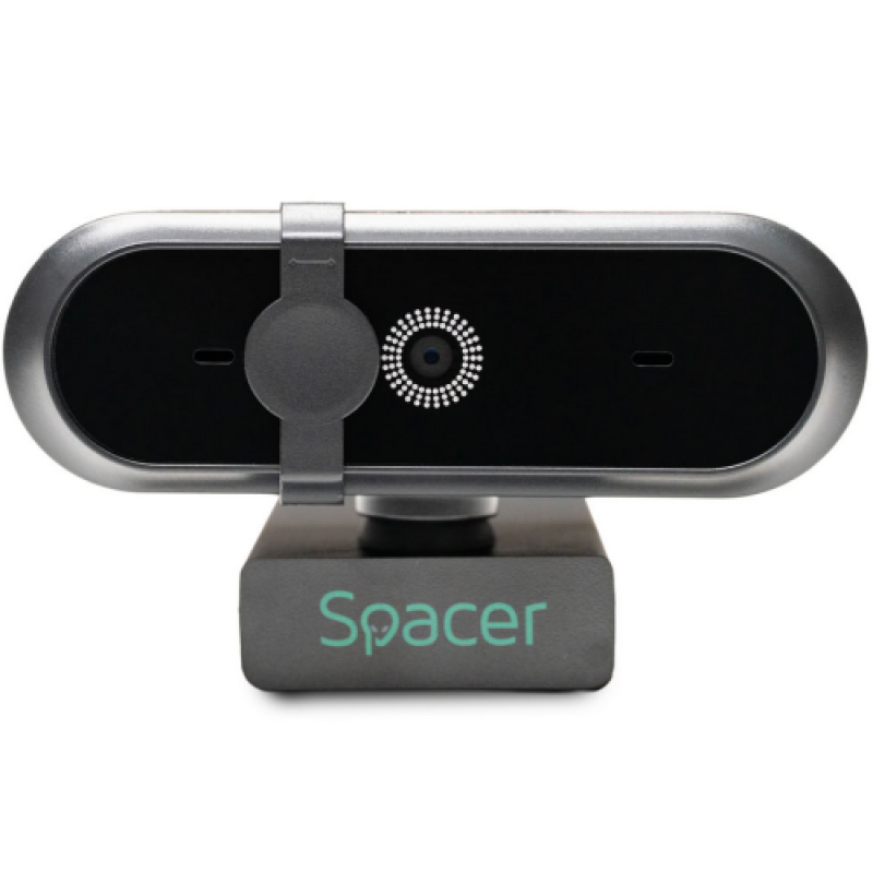 Camera Web SPACER SPWB-CAMFHD-03, rezolutie video Full HD, USB 2.0, Negru