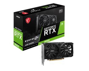 Placa video MSI GeForce RTX 3050, 6GB GDDR6, PCI Express 4.0, 96-bit