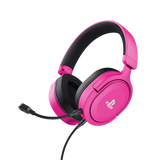 Casti gaming Trust GXT 498B Forta PS5, lungime cablu 120 cm, frecventa raspuns 20 Hz, 20.000 Hz, sunet stereo, frecventa raspuns microfon 100 Hz, 17.000 Hz, roz