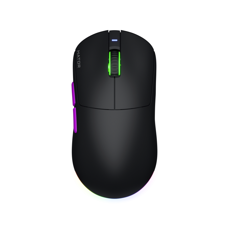 Mouse Gaming Wireless Hator Quasar 3 Ultra 8K Wireless, 30000 DPI, Negru