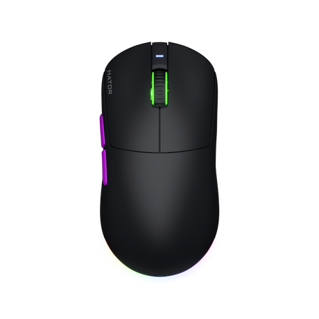 Mouse Gaming Wireless Hator Quasar 3 Ultra 8K Wireless, 30000 DPI, Negru