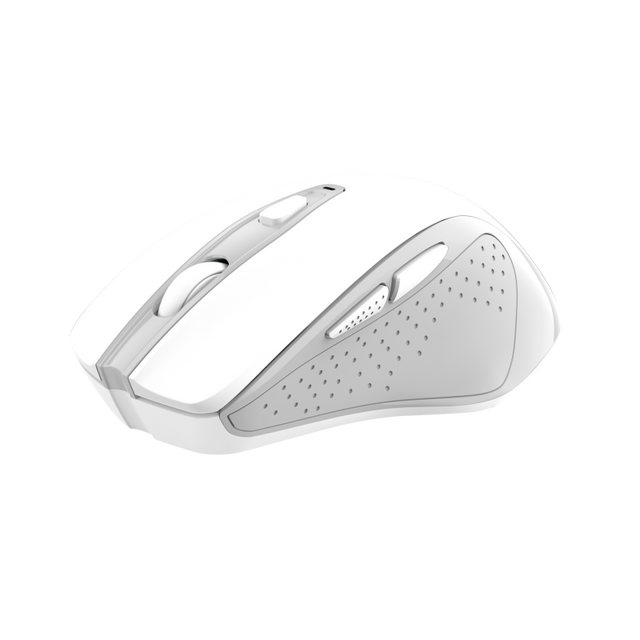 Mouse wirelessTrust Nito Silent, optic, numar butoane 5, rezolutie maxima 2200 DPI, alb