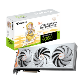Placa video Gigabyte AORUS GEFORCE RTX 5060 ARI, 8GB GDDR7, PCI Express 5.0, 128-bit