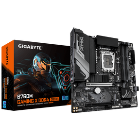 Placa de baza Gigabyte B760M GAMING X DDR4 GEN5, LGA 1700, DDR4, Micro-ATX