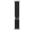 49mm Black Alpine Loop - Medium - Natural Titanium Finish
