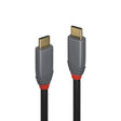 Cablu Lindy  USB 3.2 Type-C to Type-C (tata - tata), lungime 5m, Supported Bandwidth: 10Gbps, 100W PD, Anthra Line