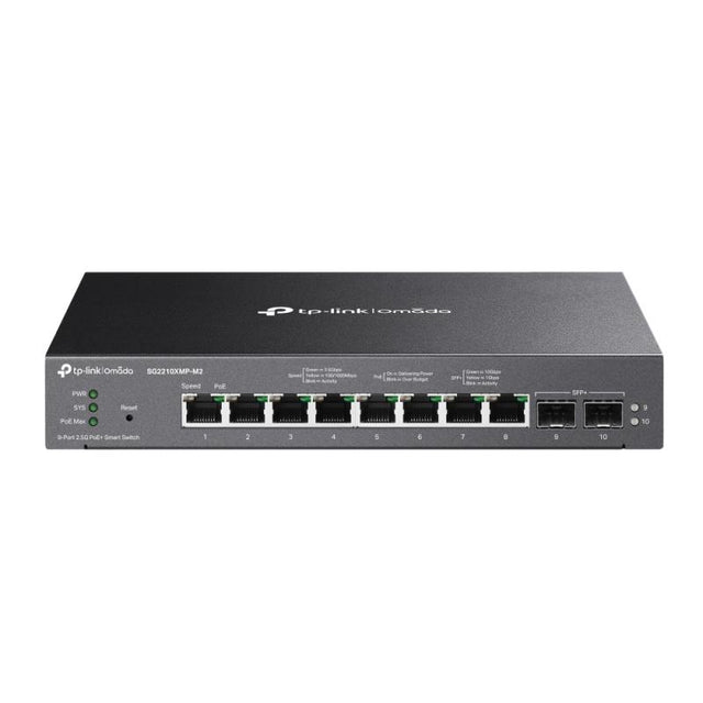 Switch TP-Link SG2210XMP-M2, 10G+, 8 porturi, PoE