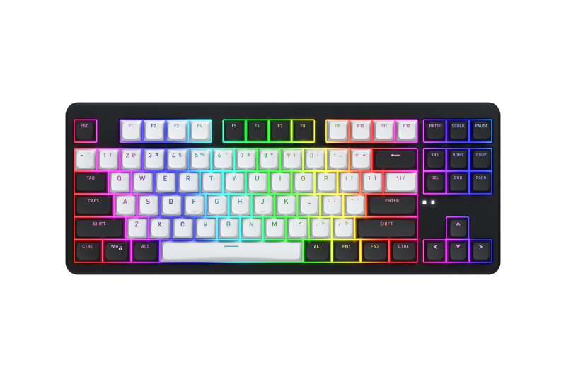 Tastatura Mecanica Gaming HATOR Rockfall 3 TKL Wireless, RGB, Wireless, Negru
