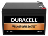 Baterie auto Duracell, voltaj 12V 12Ah VRLA, capacitate 12000 mAh