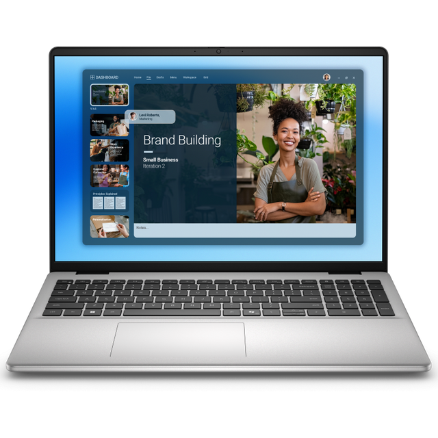 Laptop SMB DELL DC16251, cu procesor Intel Core 5 120U, 16'' WVA, 16 GB DDR5, 512 GB, Intel Graphics, Windows 11 Pro, 3 ani Garantie