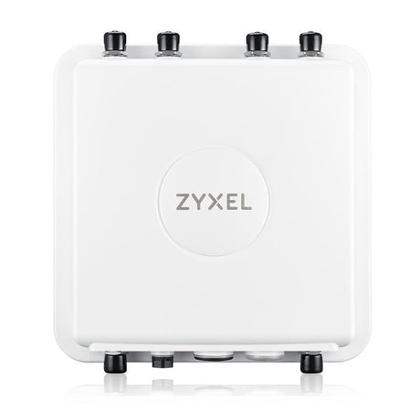 WAX655E, 802.11ax 4x4 Outdoor Access Point  external Antennas (not included), Single Pack exclude Power Adaptor,  1 year Nebula Pro pack license bundled, EU and UK, UNIFIED AP, ROHS