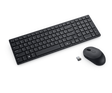 Kit Wireless tastatura si mouse DELL KM555, Negru