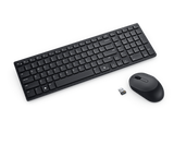Kit Wireless tastatura si mouse DELL KM555, Negru
