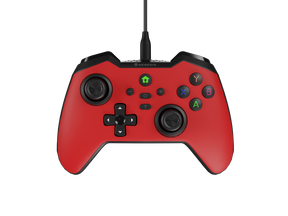 Controller cu fir Genesis Mangan 300, tip Analog/Digital, interfata USB, numar butoane 19, lungime cablu 200 cm, compatibilitate PC, ROG Ally, Nintendo Switch, Steam Deck, rosu