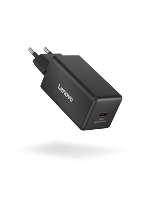 Incarcator Laptop Lenovo Mini GaN 65W, 65W, Negru, 1 an Garantie