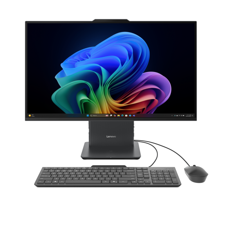 All-in-One Consumer Lenovo IdeaCentre AIO 27ILL11 cu procesor Intel Core Ultra 5 226V pana la 4.5 GHz, 27 inch, FHD, 16 GB, Intel Arc Graphics 130V, Windows 11 Home, Grey, 2 ani Garantie