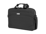 Geanta laptop Natec Nanger, compatibilitate dimensiune laptop 15.6", 1 compartiment, material Polyester 900D, Polyester 1680D,negru