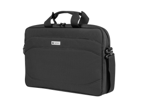 Geanta laptop Natec Nanger, compatibilitate dimensiune laptop 15.6", 1 compartiment, material Polyester 900D, Polyester 1680D,negru
