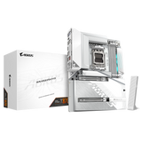 Placa de Baza GIGABYTE X870E AORUS STEALTH ICE AM5, 4x DDR5, 2x USB4, 1x HDMI,1x Front HDMI, 1x PCIE x16, 3x M.2, 2x SATA 6GB/s, ATX