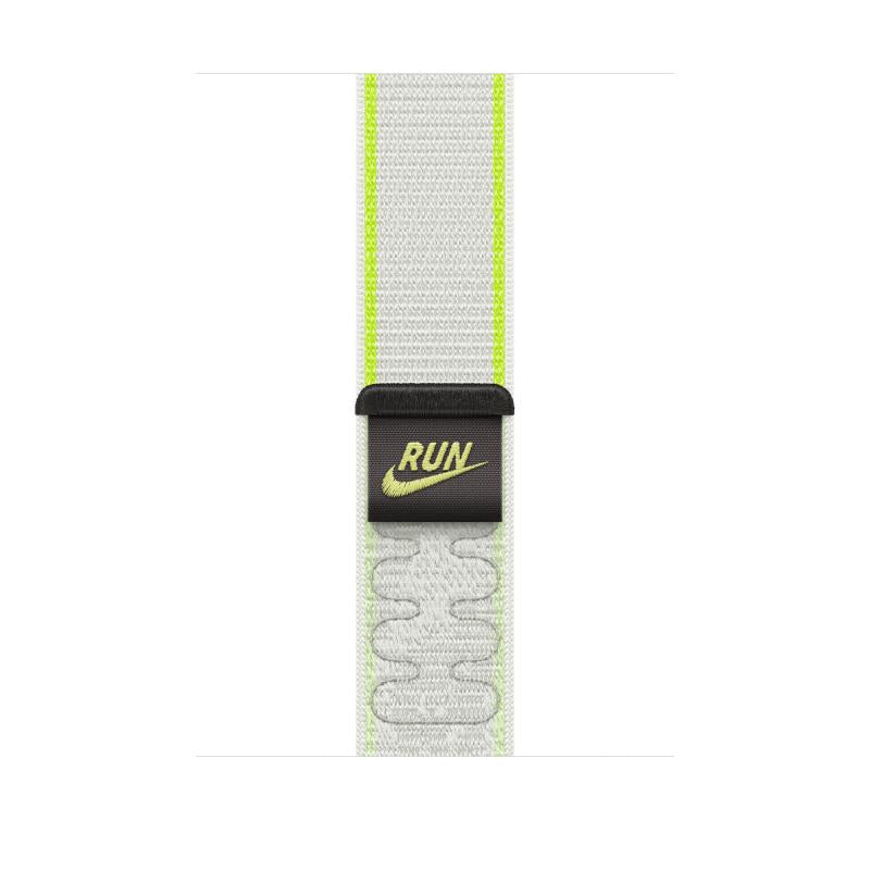 Curea pentru Apple Watch 46mm Essential White Nike Sport Loop