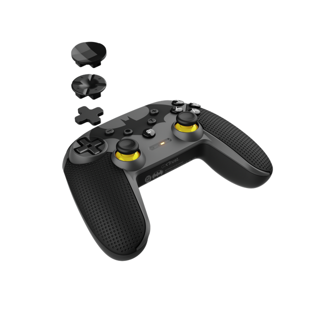 Controller wireless Trust GXT 542BM Muta, conectivitate bluetooth sau port USB-A pentru conexiune wireless, port USB-C pentru conexiune prin fir, negru