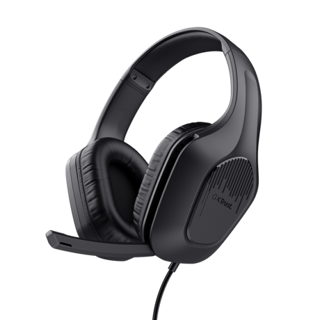 Casti cu fir Trust GXT 417 Zirox, lungime cablu 120cm, frecventa raspuns 20 Hz, 20.000 Hz, nivel sunet 90 dB, sunet stereo, negru