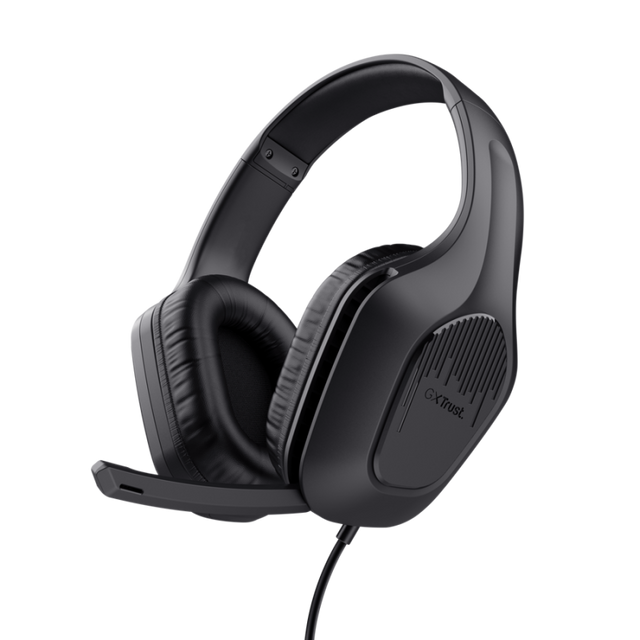 Casti cu fir Trust GXT 417 Zirox, lungime cablu 120cm, frecventa raspuns 20 Hz, 20.000 Hz, nivel sunet 90 dB, sunet stereo, negru