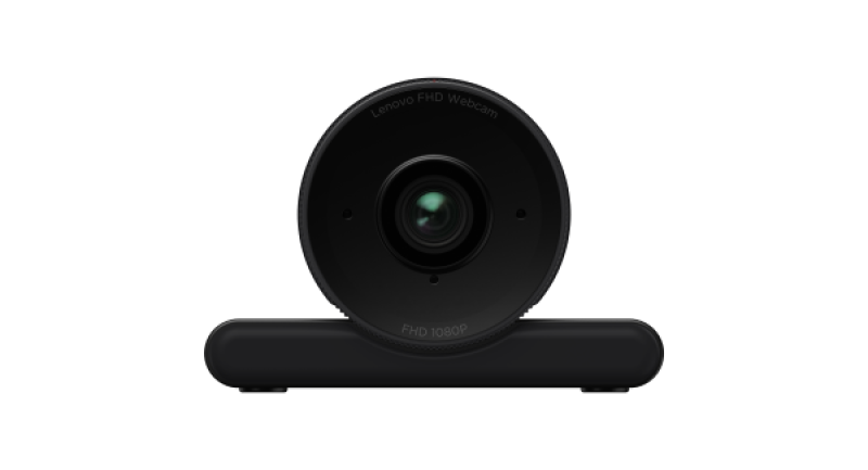 Camera Web Lenovo 4XC1Q44952, rezolutie video Full HD, USB 2.0, Negru
