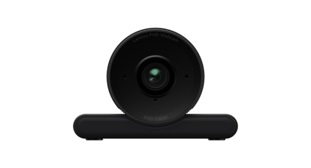 Camera Web Lenovo 4XC1Q44952, rezolutie video Full HD, USB 2.0, Negru