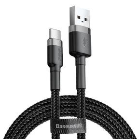 Baseus CATKLF-CG1 USB Type-A to C Cable Cable (100W, 2m)  Black