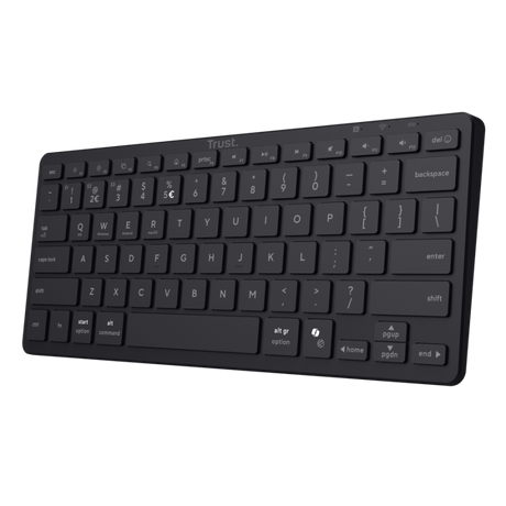 Tastatura Trust Nado 2 Wireless, 13 taste media, material ABS, negru