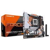 Placa de Baza GIGABYTE B850M FORCE WIFI 6E, 2x DDR5, 1x HDMI, 1x DP, 1x PCIE x16, 1x PCIE 4.0 x16, 3x M.2, 4x SATA 6GB/s, mATX