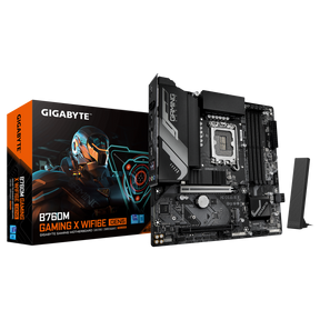Placa de baza Gigabyte B760M Gaming X WiFi6E Gen5, LGA 1700, DDR5, Micro-ATX