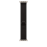 49mm Black/Charcoal Trail Loop - M/L - Natural Titanium Finish
