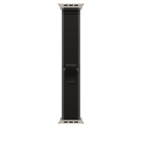 49mm Black/Charcoal Trail Loop - M/L - Natural Titanium Finish
