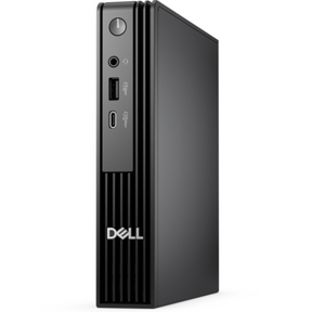 Dell Pro Micro QCM1255, 65W AC rugged adapter, 4.5mm barrel, E4, ENERGY STAR Qualified, EPEAT Gold with Climate+, AMD Ryzen(TM) 3 8300GE (4 cores, up to 4.9GHz), 35W CPU, 8 GB: 1 x 8 GB, DDR5, up to 4800 MT/s, non-ECC, 512GB SSD, No Optical Drive, Internal Speaker, Internal WiFi Antenna, MediaTek