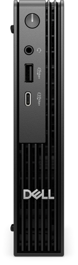 Dell Pro Micro (QCM1255), desktop micro chassis with TPM, 65W AC Adapter, ENERGY STAR Qualified, EPEAT Gold with Climate+, AMD Ryzen 5 PRO 8500GE processor (6 cores, up to 5.0 GHz), 16GB: 1 x 16 GB, DDR5, up to 4800 MT/s, non-ECC, 512GB SSD TLC, No Additional Video Ports, No PCIe add-in card