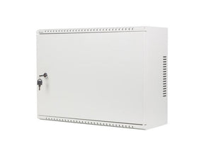 Dulap rack de perete 19", 4U+3U, 540x200 mm, profil redus, gri, asamblat