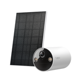TPL Solar-Powered Security Camera Kit TC82, 1/2.8" Progressive Scan CMOS Starlight Sensor, Focal Length: 3.17 mm, Field of View: 125° (Diagonal), 111°(Horizontal), 56°(Vertical), 2K 3MP (2304 × 1296 px), framte rate 15 fps,