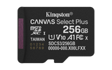 Card de Memorie MicroSDXC Kingston,256GB,Canvas Select Plus,Fara Adaptor